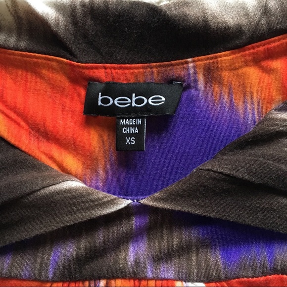 ⚡Sale⚡Bebe Bright Colors Maxi Dress - Picture 3 of 4